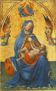 MASOLINO da Panicale Madonna with the Child  s oil painting on canvas